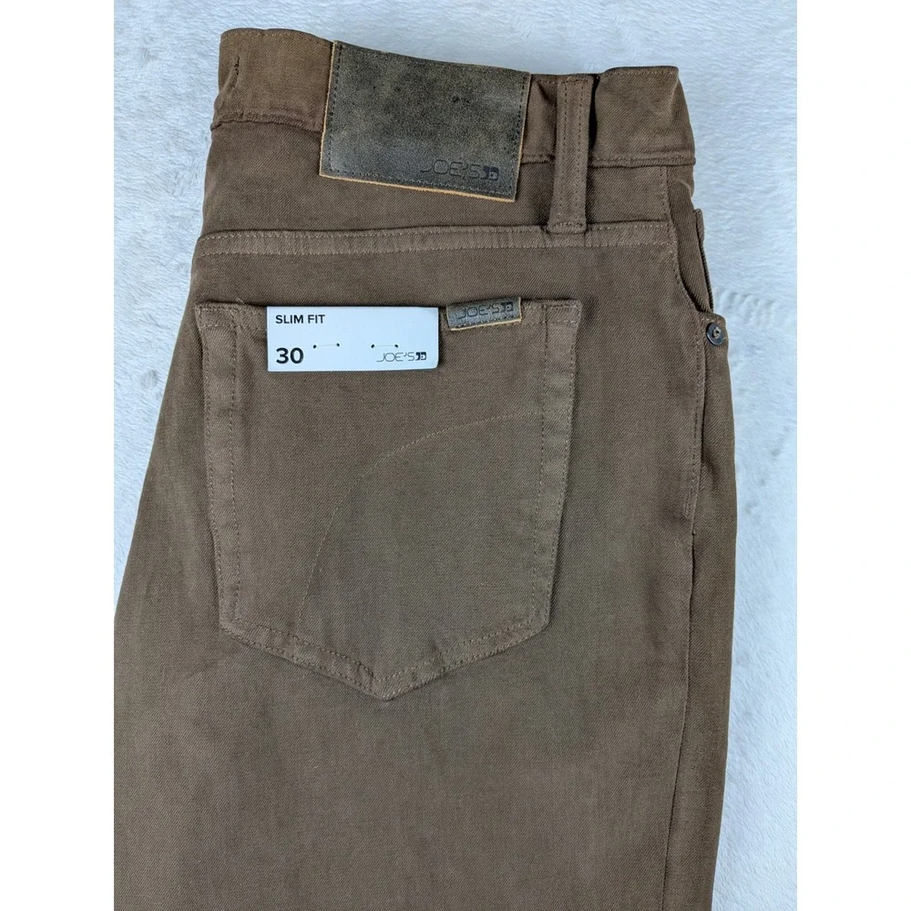 JOE'S‎ Jeans Mens Slim Fit Brown Pants Casual Denim Size 30 Fits 29x32 (Read)